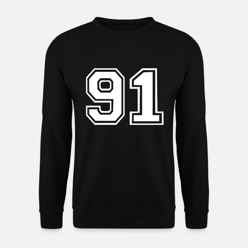 91 - Unisex Sweatshirt - black