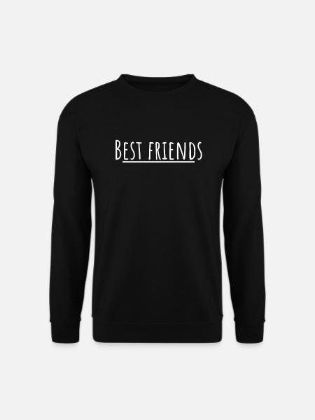 Beste Freunde. Geschenk des besten Freundes - Unisex Pullover - Schwarz