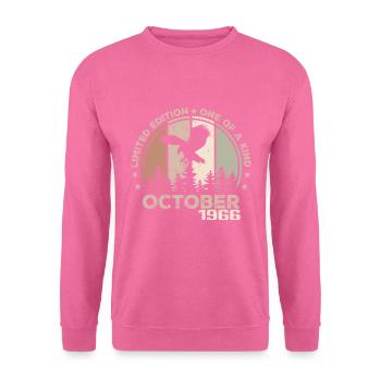 Incomparable since October 1966 58 Anniversary - Unisex Sweatshirt - pink - Front