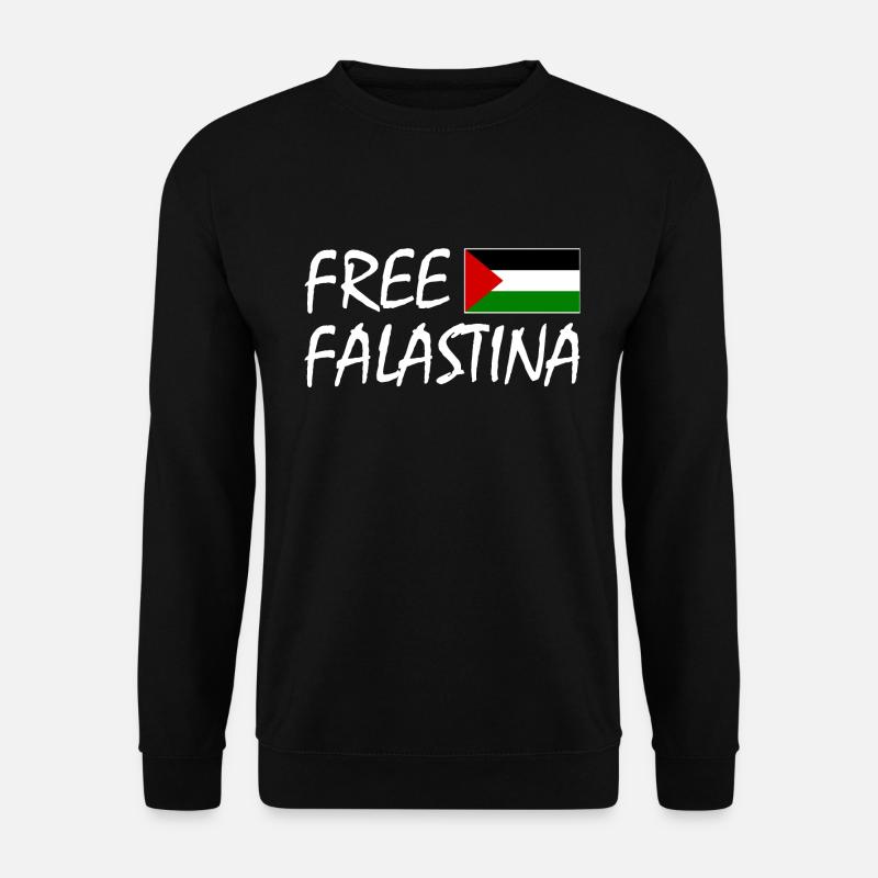 Free palestine - Unisex Sweatshirt - black