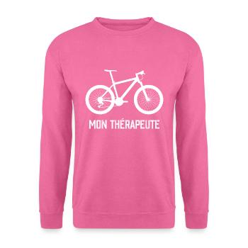 Mon Thérapeute - Sweat-shirt Unisexe - rose - Devant