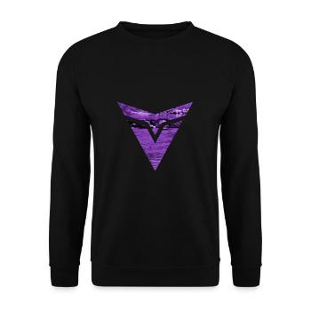 Herbst - Unisex Pullover - Schwarz - Vorne - Alina (178cm) & Michal (187cm)