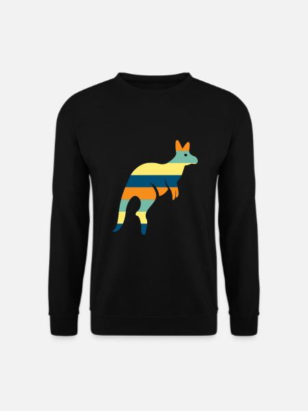 Kangaroo - Sweat-shirt Unisexe - noir
