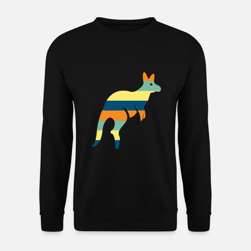 Kangaroo - Sweat-shirt Unisexe - noir
