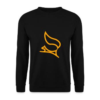 Eichhörnchen - Unisex Pullover - Schwarz - Vorne - Alina (178cm) & Michal (187cm)