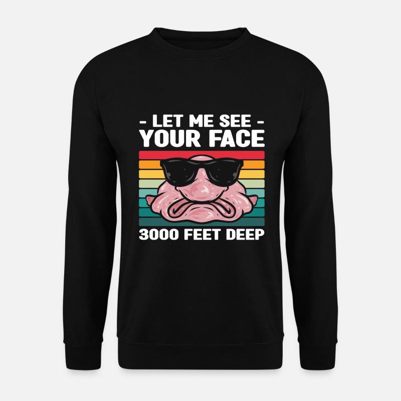 Blobfisch - Unisex Pullover - Schwarz