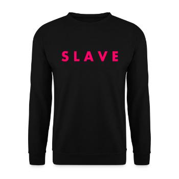 Slave - Unisex Pullover - Schwarz - Vorne - Alina (178cm) & Michal (187cm)
