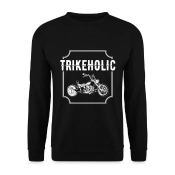 Trike - Sweat-shirt Unisexe - noir - Devant - Alina (178cm) & Michal (187cm)