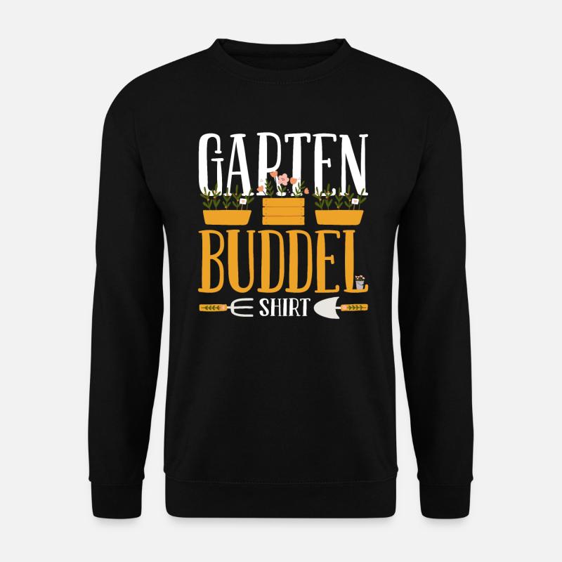 Offizielles Garten Buddelshirt - Unisex Pullover - Schwarz