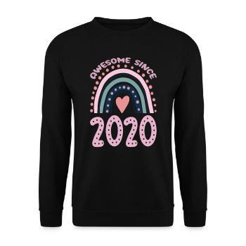 Fantastisch Seit 2020 - Unisex Pullover - Schwarz - Vorne - Alina (178cm) & Michal (187cm)
