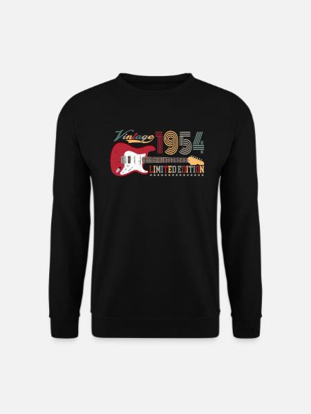 Vintage 1954 Édition Limitée 68ème anniversaire | - Sweat-shirt Unisexe - noir