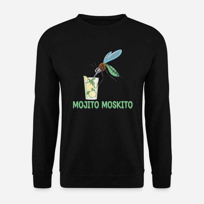 Mojito Moskito | Witziges Bierhemd | Witziges - Unisex Pullover - Schwarz