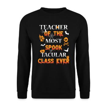 Professeur de la classe la plus effrayante de tous les temps - Sweat-shirt Unisexe - noir - Devant - Alina (178cm) & Michal (187cm)