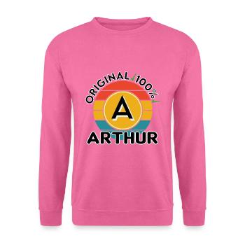 Arthur - Unisex Pullover - Pink - Vorne