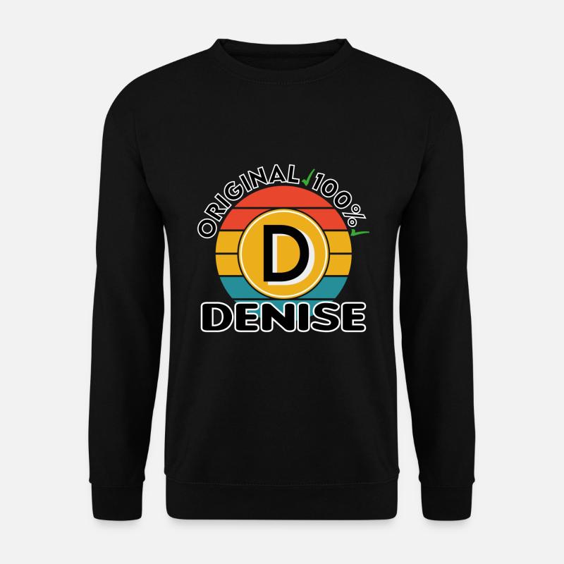 Denise - Unisex Pullover - Schwarz