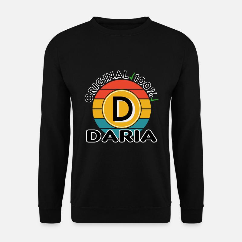 Daria - Unisex Pullover - Schwarz