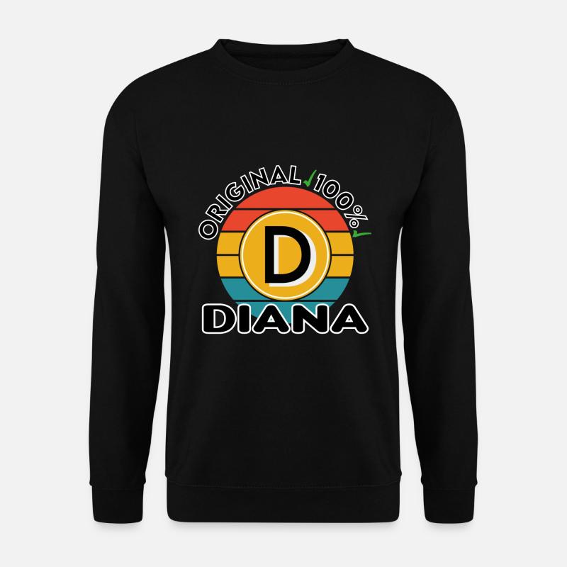 Diana - Unisex Pullover - Schwarz