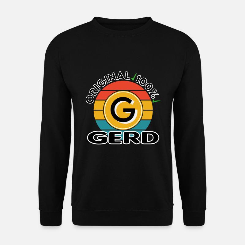 Gerd - Unisex Pullover - Schwarz