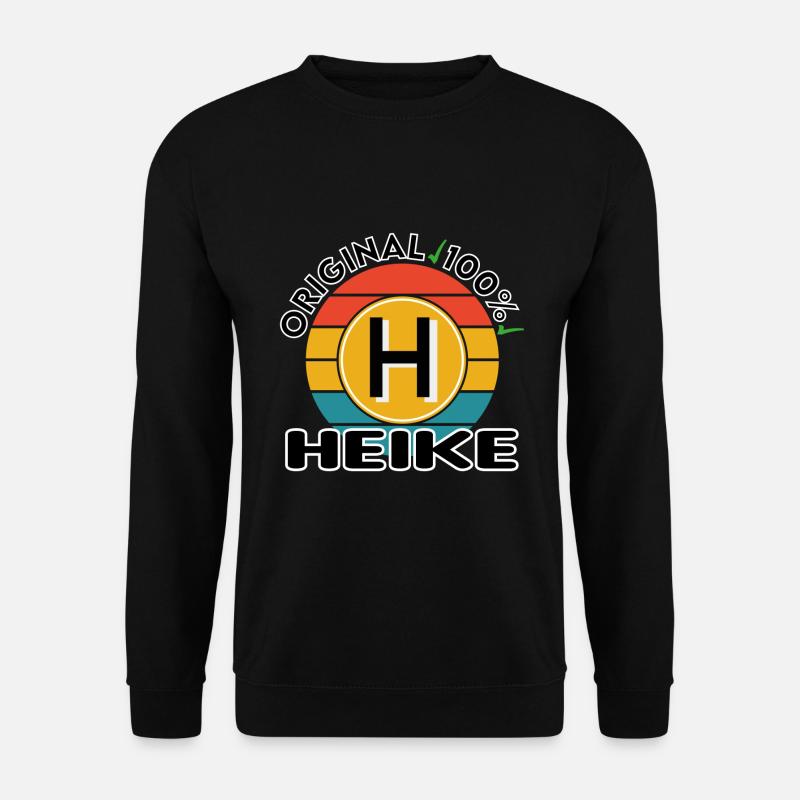 Heike - Unisex Pullover - Schwarz