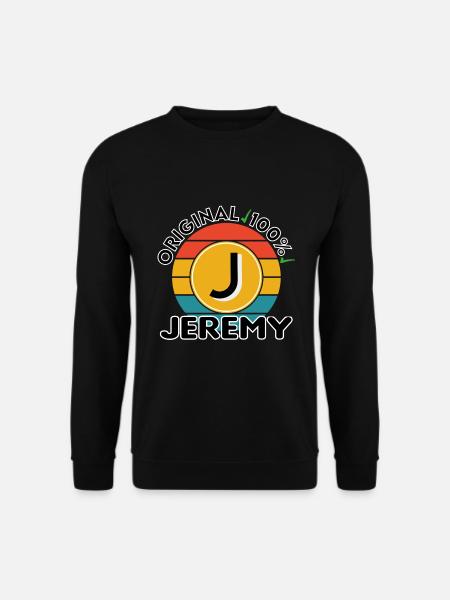 Jeremy - Unisex Pullover - Schwarz