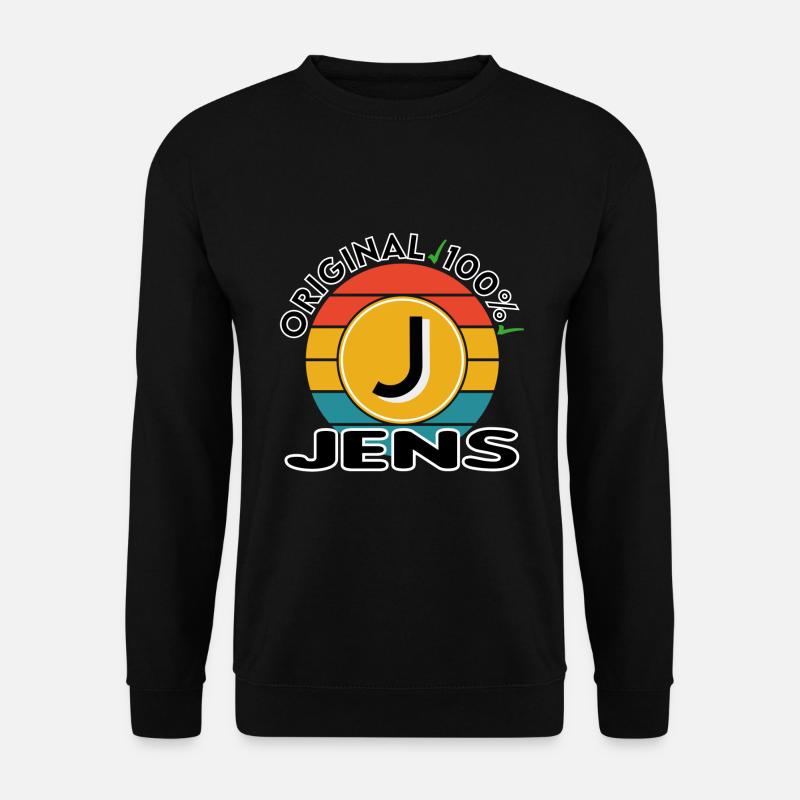 Jens - Unisex Pullover - Schwarz