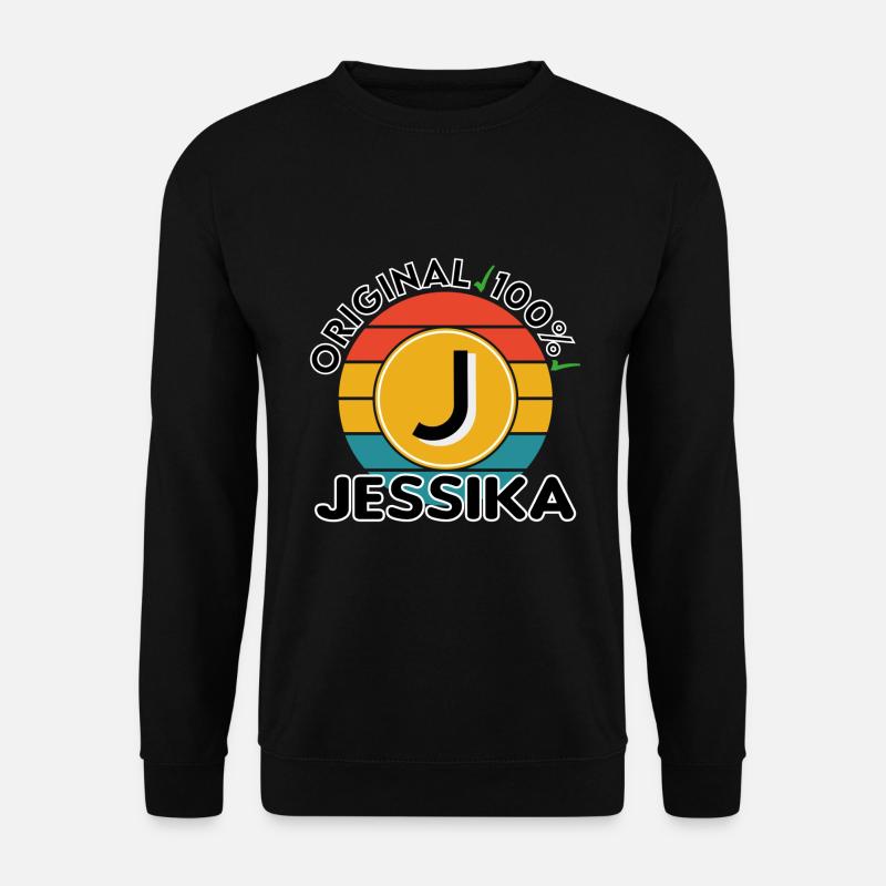 Jessika - Unisex Pullover - Schwarz