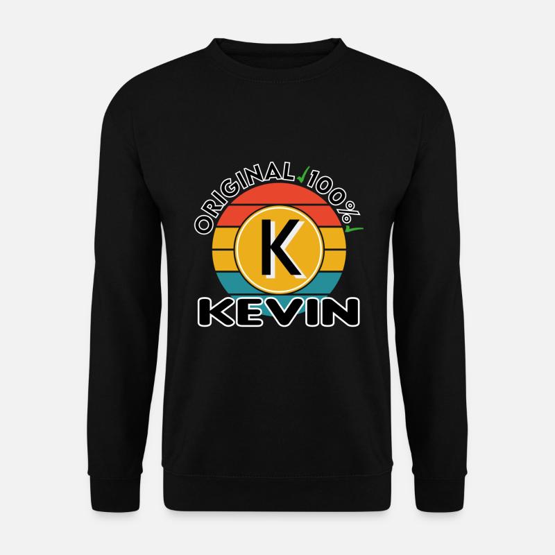 Kevin - Unisex Pullover - Schwarz