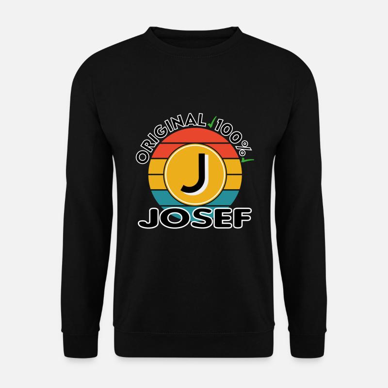 Josef - Unisex Pullover - Schwarz
