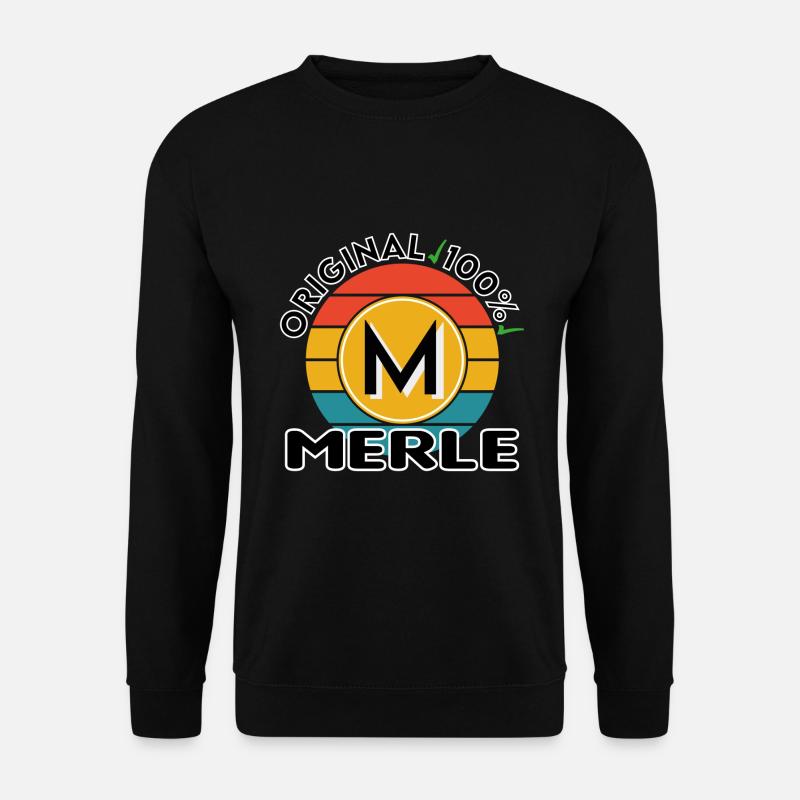 Merle - Unisex Pullover - Schwarz