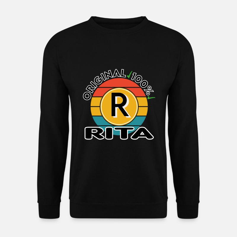 Rita - Unisex Pullover - Schwarz