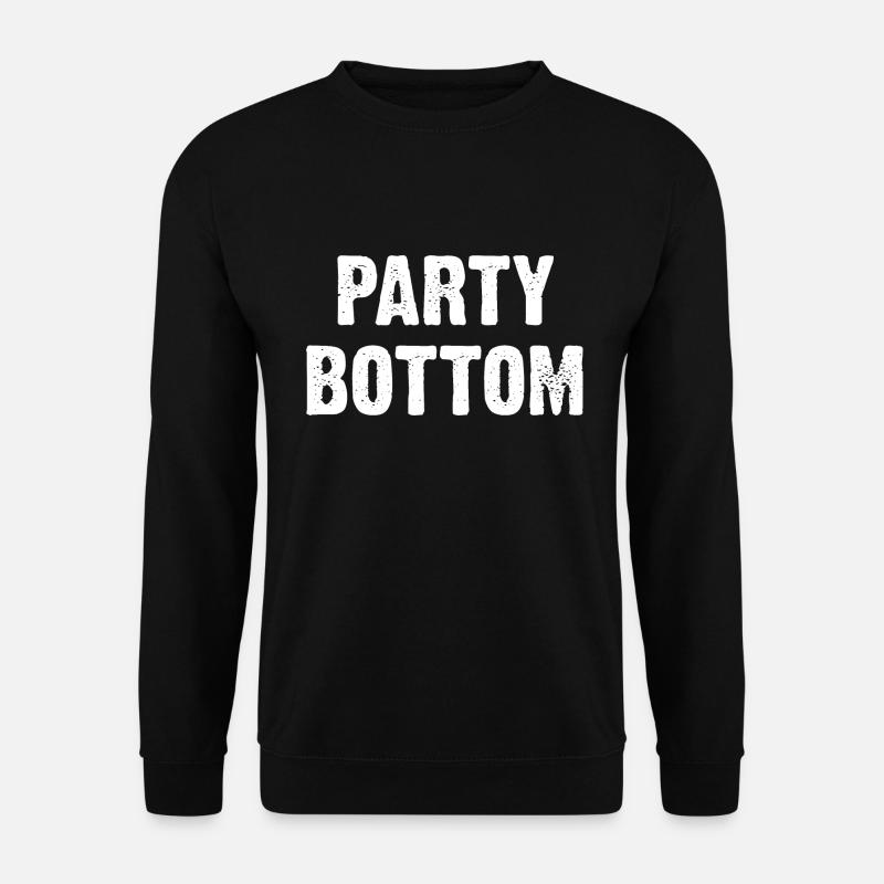 Party Bottom - Unisex Sweatshirt - black