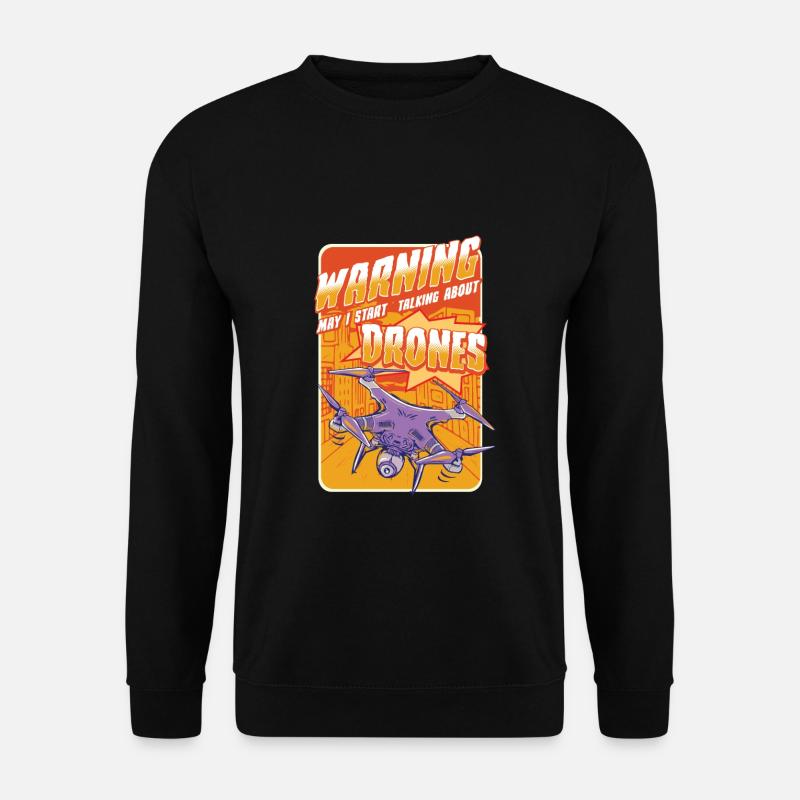 DRONES - Unisex Pullover - Schwarz