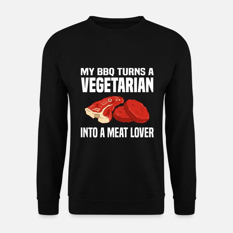 BBQ - Unisex Pullover - Schwarz