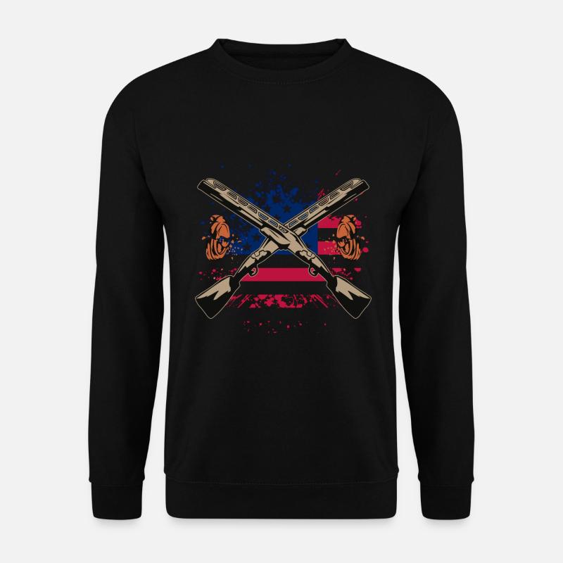Fallenschießen - Unisex Pullover - Schwarz