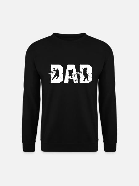 Eishockey Dad - Unisex Pullover - Schwarz