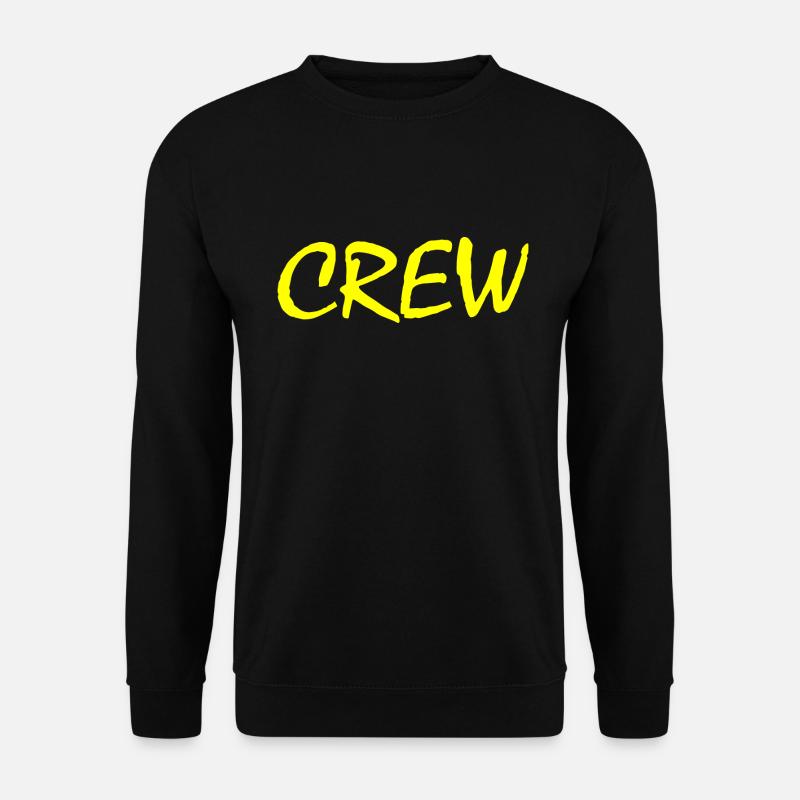 Crew - Unisex Sweatshirt - black