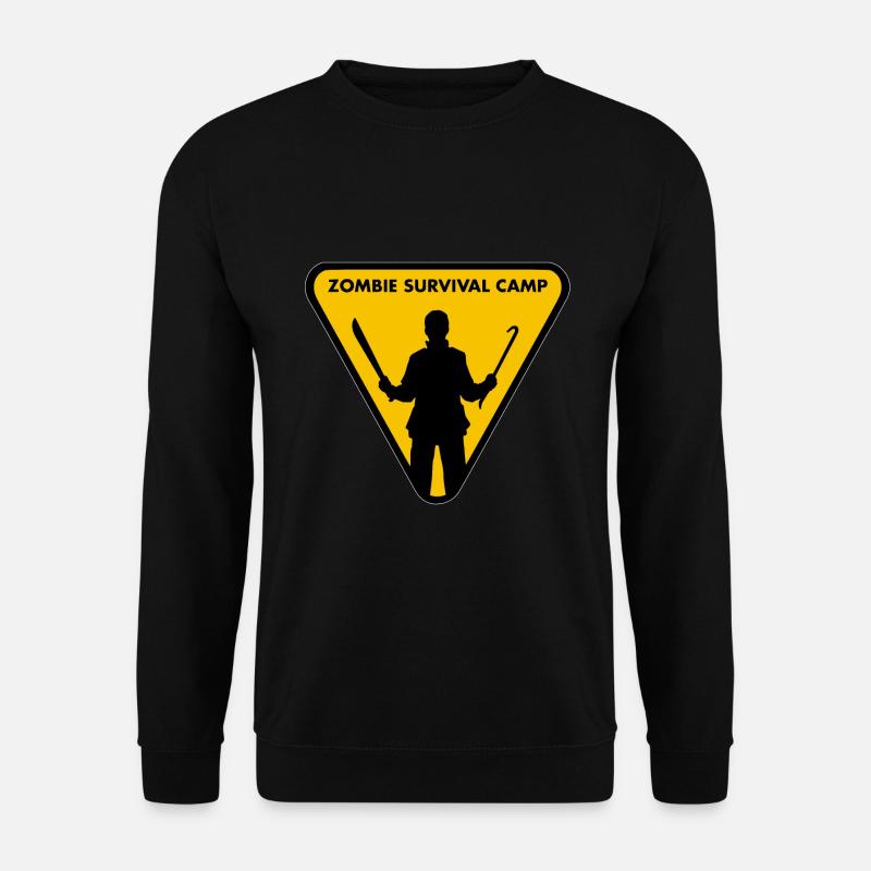 Zombie Survival Camp. - Unisex Sweatshirt - black