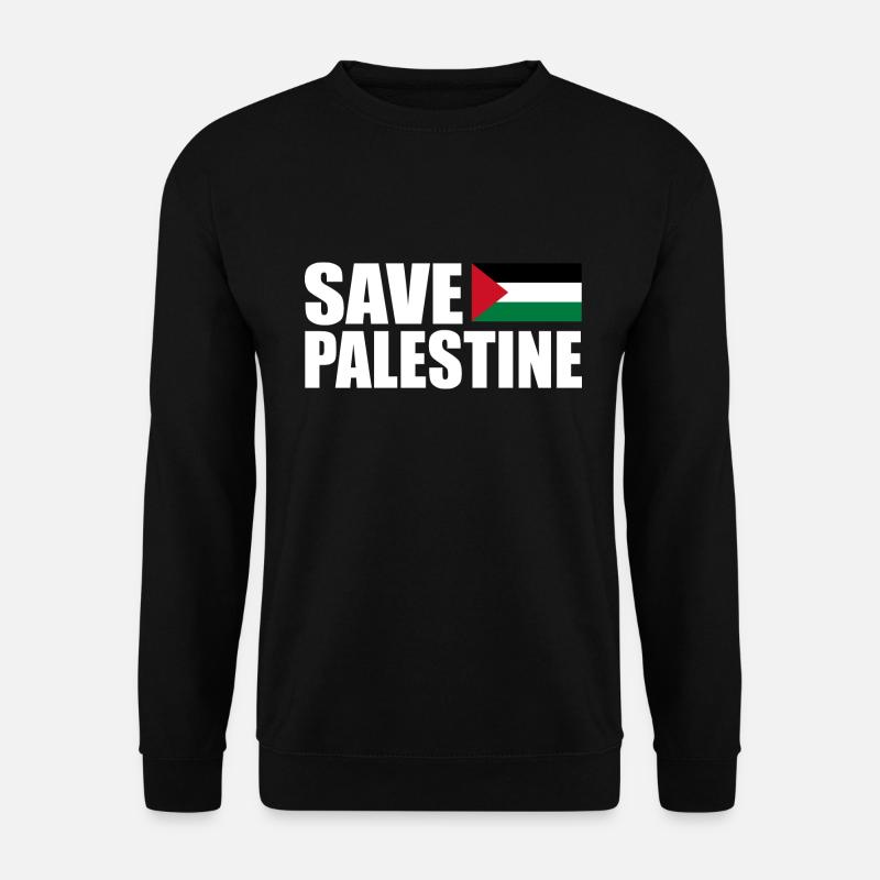 SAVE PALESTINE - Unisex Sweatshirt - black