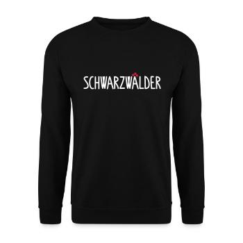 Schwarzwälder - Unisex Pullover - Schwarz - Vorne - Alina (178cm) & Michal (187cm)