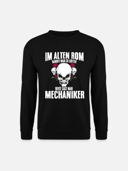 Mechaniker - Unisex Pullover - Schwarz