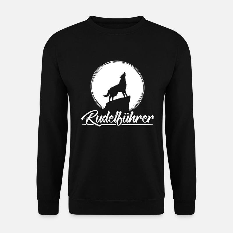 Packleder / Wolf, Animal, Pack, Gift - Unisextröja - svart