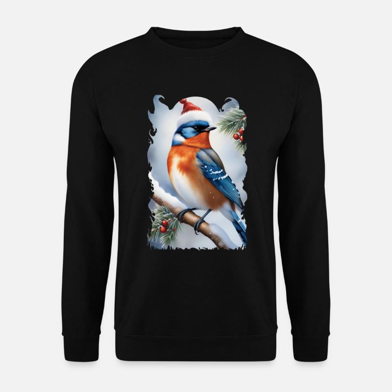 Christmas bird 7 - Sweat-shirt Unisexe - noir