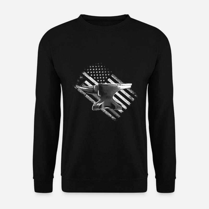Amboss Schmied - Unisex Pullover - Schwarz