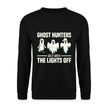 Parapsychology - Unisex Sweatshirt - black - Front - Alina (178cm) & Michal (187cm)