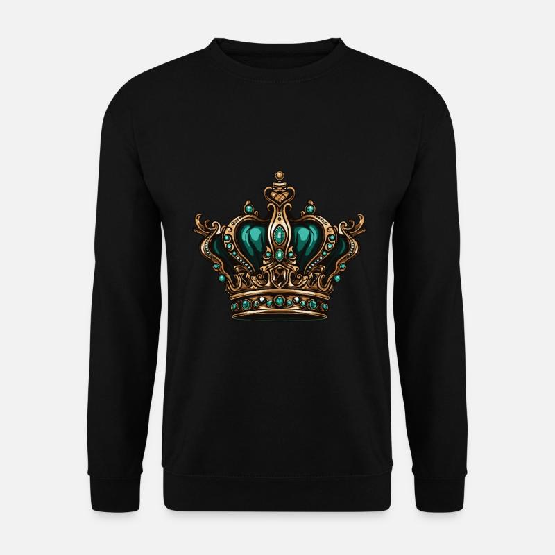 Crown Symbol - Unisex Sweatshirt - black