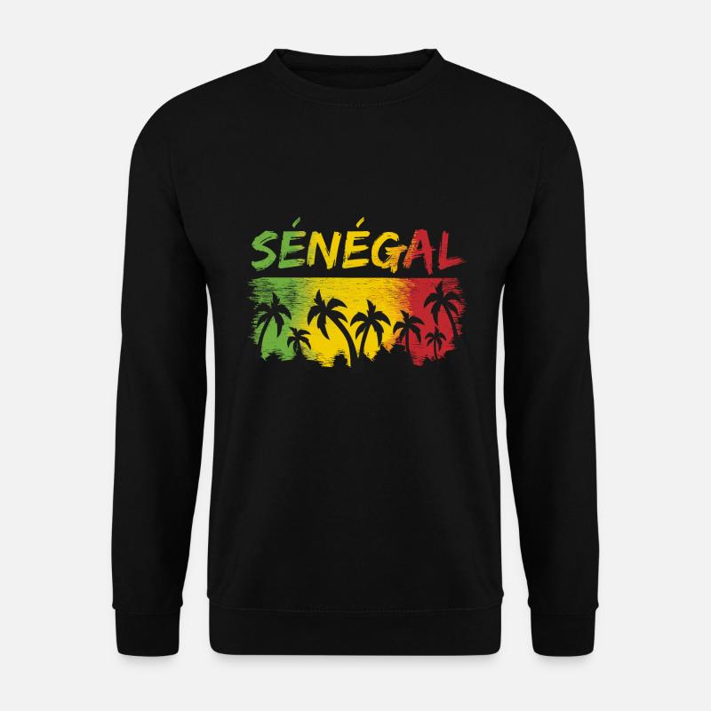 Senegal - Unisex Sweatshirt - black