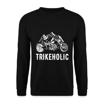 Trike Gift | Trike riders Triker Trikes bikers - Sweat-shirt Unisexe - noir - Devant - Alina (178cm) & Michal (187cm)