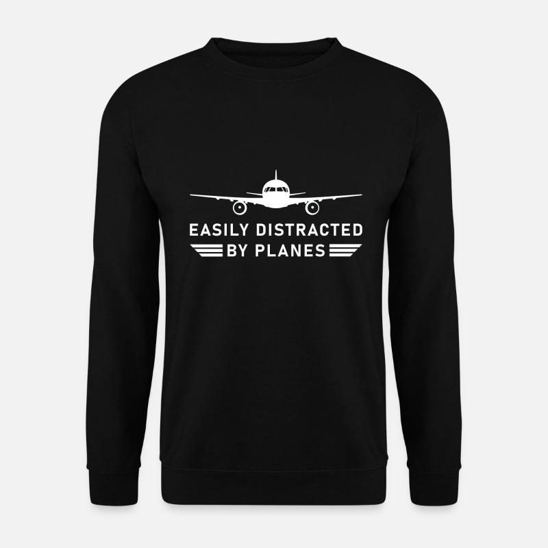 Let distraheret af fly Fly Pilot - Unisex sweater - sort
