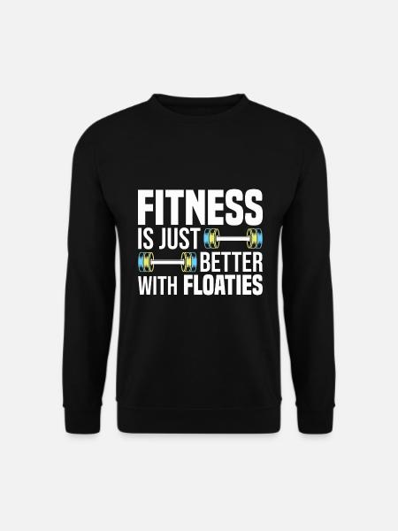Wassergymnastik - Unisex Pullover - Schwarz