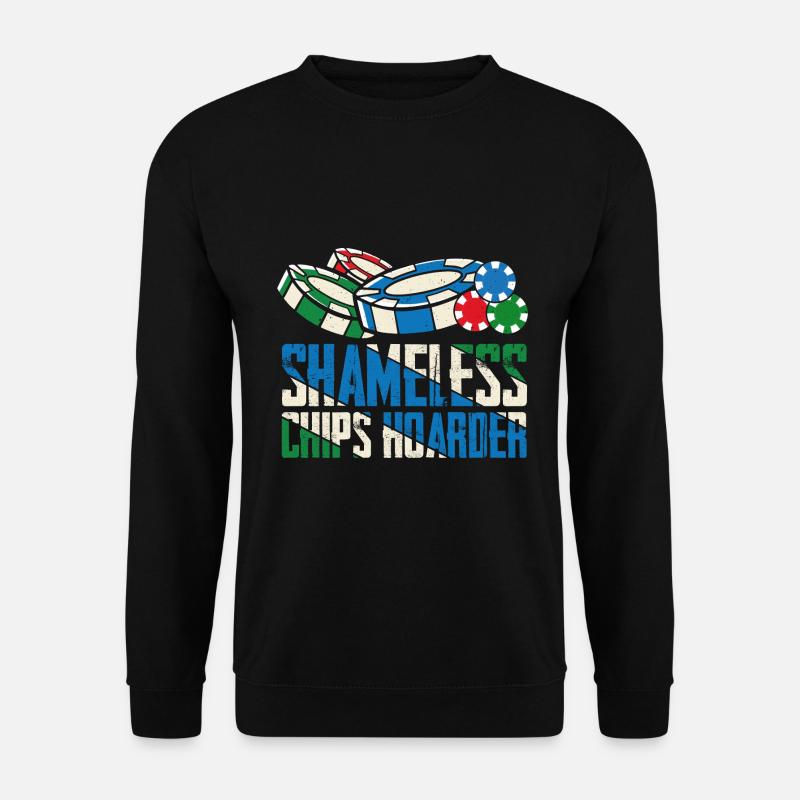 Poker player - Unisex Sweatshirt - black